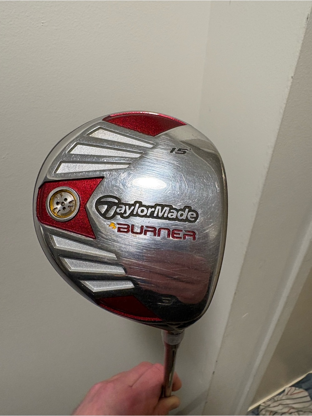 TaylorMade Burner 3 Fairway Wood - 15° 
RH reax shaft medium flex